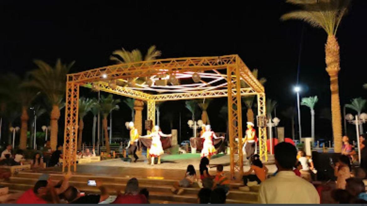 Apartment At Nubia Aqua Beach Resort Hurghada Bagian luar foto