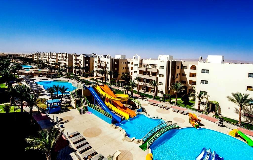 Apartment At Nubia Aqua Beach Resort Hurghada Bagian luar foto