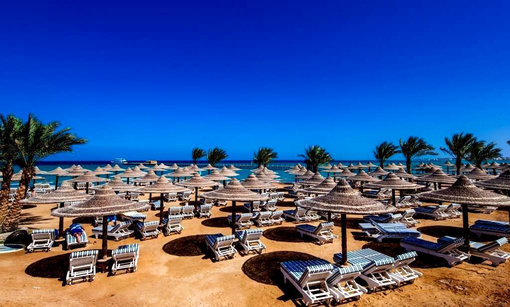 Apartment At Nubia Aqua Beach Resort Hurghada Bagian luar foto