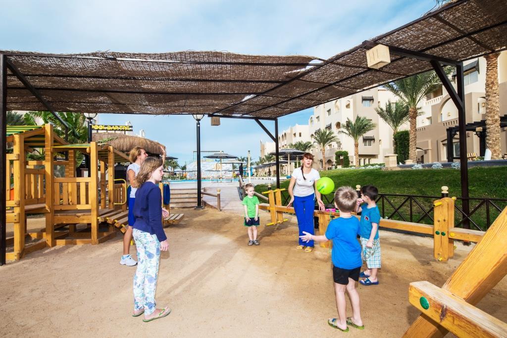 Apartment At Nubia Aqua Beach Resort Hurghada Bagian luar foto