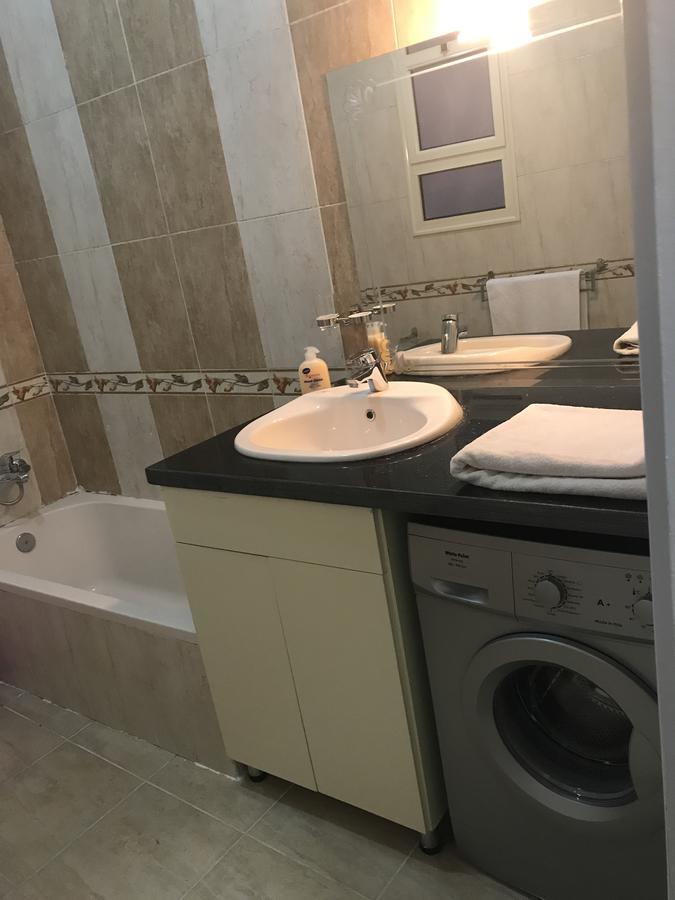 Apartment At Nubia Aqua Beach Resort Hurghada Bagian luar foto