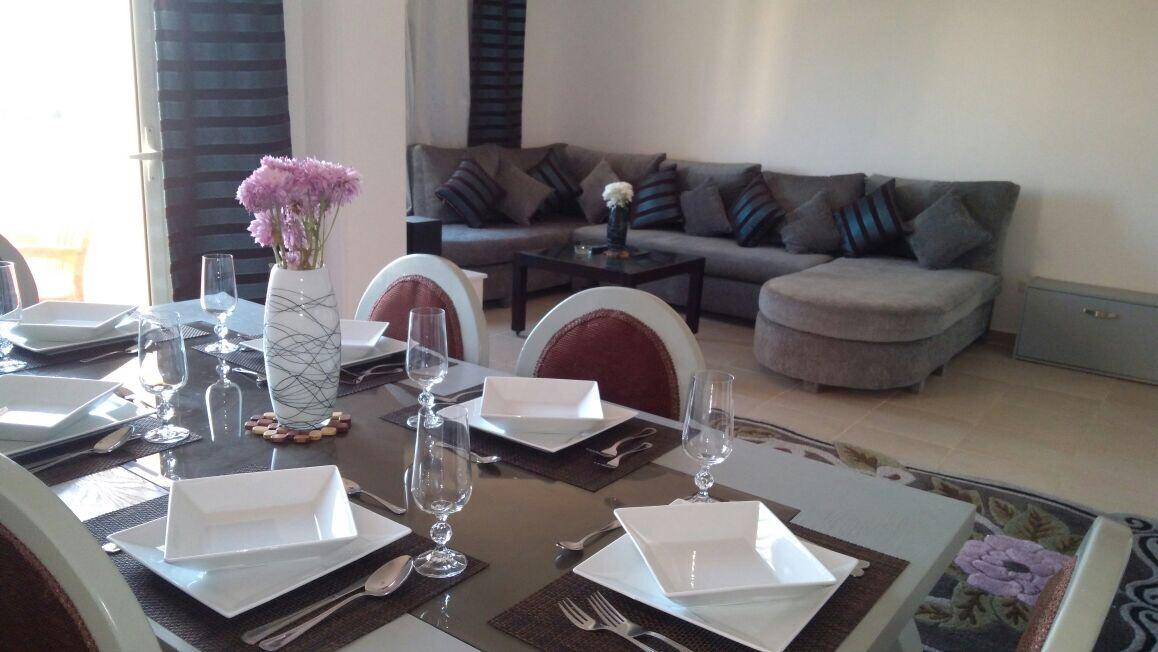 Apartment At Nubia Aqua Beach Resort Hurghada Bagian luar foto