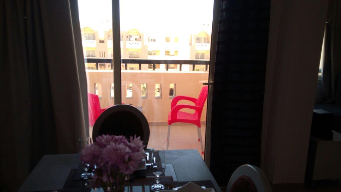 Apartment At Nubia Aqua Beach Resort Hurghada Bagian luar foto